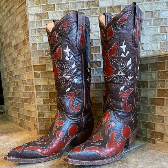 Ferrini Shoes Ferrini Cowboy Bootssize 7 2 B Poshmark